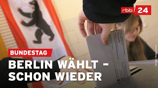 Berlin: 550.000 Menschen dürfen wieder wählen