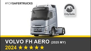 Euro NCAP Safety Tests of Volvo FH Aero (2025 MY) 2024