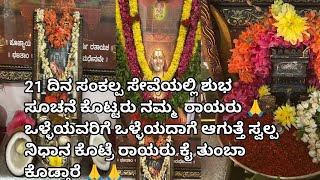 21 ದಿನದ ಸಂಕಲ್ಪ ಸೇವೆಯಲ್ಲಿ ಶುಭ ಸೂಚನೆ ಕೊಟ್ಟ ರಾಯರು 🙏🙏#ragavendraswami #minivlog #india