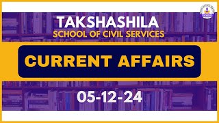 Current Affairs | 05-12-24 | UPSC Preparation