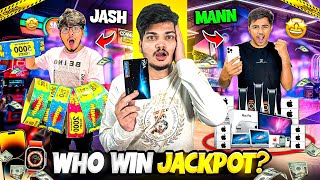 Jash Vs Mann In Arcade Games😍🕹️ Who Will Win Jackpot😳 -Ritik Jain Vlogs