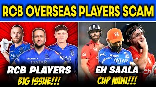 🔴LIVE : RCB Overseas Players Scam😱| RCB Players Recent Performance Issue💥| CRICTIME |