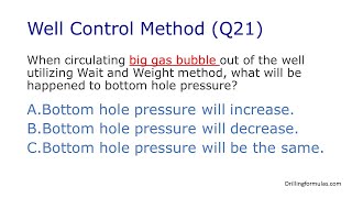 Well Control Method (Q21)