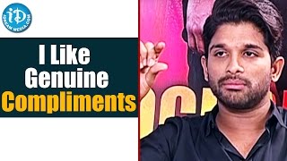 I Like Genuine Compliments - Allu Arjun || Sarrainodu Movie || Special Interview