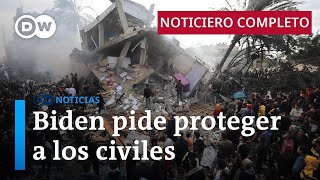 DW Noticias del 14 de diciembre: EE. UU. aboga por el fin de la guerra en Gaza [Noticiero completo]