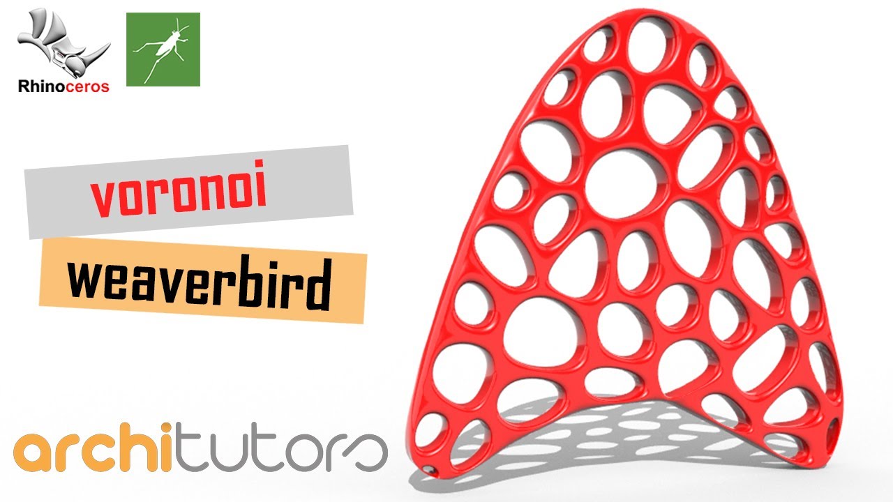 Easy Grasshopper Tutorial For Beginners Weaverbird Voronoi Youtube