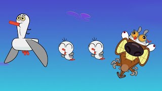 Air Traffic Jam | Zig & Sharko - The Adventures of Bernie | Cartoons for Kids HD