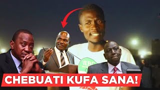 KUMEWAKA!!Chebukati SHENZI SANA,kufa mara milioni,Angry Raila's diehard laughs at Chebukati's death.