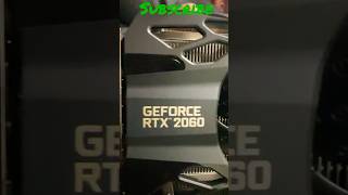 EVGA Geforce RTX 2060#best #tko_unboxing #gpu #nvdia #amd #intel