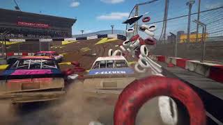 WRECKFEST | NASCAR LEGENDS BATTLE 09 | SIMULATE A REAL BANGER RACING ON THE FIGURE 8 | BANGER RACING