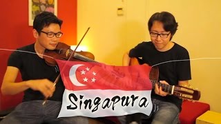 Replugged Music - Singapura, Sunny Island (Violin \u0026 Guitar instrumental) gypsy jazz