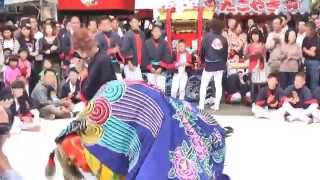 ２０１４　東薗組　獅子舞　１０月４日宵宮  4