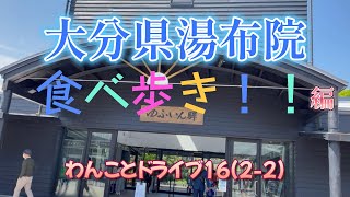 【食べ歩き】大分県湯布院食べ歩き #湯布院 #食べ歩き #グルメ わんことドライブ16(2-2)