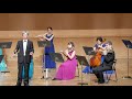 ナポリ民謡／サンタ・ルチア　オーソレミオ　santa lucia／o sole mio　フルート室内楽団 premier chamber ensemble