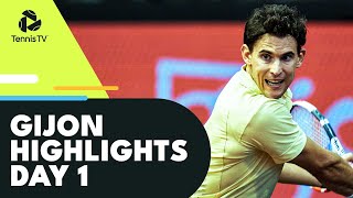 Thiem Plays Sousa; Landaluce Makes ATP Debut | Gijon 2022 Day 1 Highlights