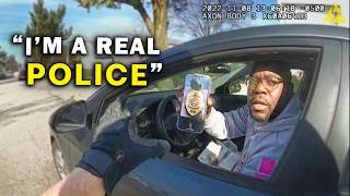 Fake Cop Flashes Photo Badge to Real Officers, Gets DESTROYED