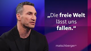 „Wir brauchen keine deutschen Soldaten“ – Wladimir Klitschko im Gespräch | maischberger