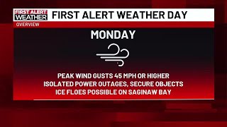 First Alert: Monday morning, Jan. 27