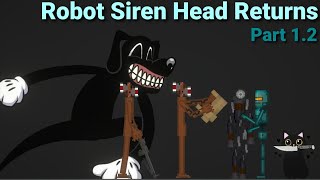 Robot Siren Head Returns [Short Film] MELON SANDBOX [Part 1.2][S2E9]