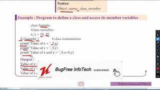 XII 12TH CS CHAPTER 10 PYTHON CLASSES AND OBJECTS PART 1