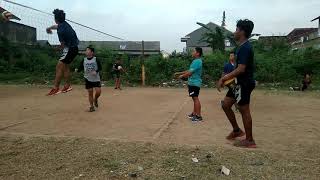 Keren anak-anak Usia SMP latihan Smash Volley  Ball di Kedamaian Bandar Lampung