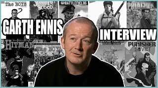 Garth Ennis Interview | The Boys | Punisher | Preacher | Hitman | Sara |