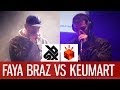 KEUMART vs FAYA BRAZ  |  Grand Beatbox Battle 2014 | Loopstation Quarter Final