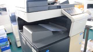 HYB  Toner Testing Process （Konica Minolta Bizhub Colors）