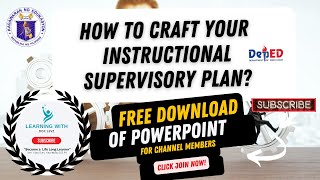 How to Craft an Instructional Supervisory Plan in DepED?