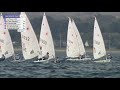 full laser radial gold fleet qualification race 7 aarhus 2018