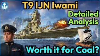 T9 Japanese Battleship Iwami: Is Secondary's Gimmick Worth it For 228k Coal? | World of Warships