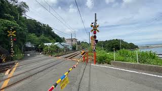 きのくに線加茂郷〜冷水浦を走行する227系1000番台普通和歌山行き！