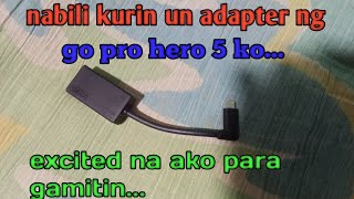 nabili kuna un mic.adapter ng go pro hero 5 ko/excited na ako gamitin...