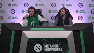 Юрий Хованский на фестивале Мегафон/Кибербитва. Dota 2 RuHub. 08/10/2016 (ПОЛНАЯ ВЕРСИЯ)