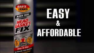 Bar's Leaks Tech Minute: Head Gasket Fix