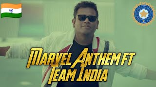 Marvel Anthem || Team India 🇮🇳 || AR Rehman || Vinayak Tadi  #India #Marvel #BCCI #TeamIndia