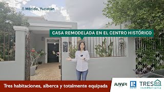 🏠 CASA EN EL CENTRO HISTÓRICO, UNA BUENA OPCIÓN DE INVERSIÓN 💰| MÉRIDA, YUCATÁN | 2025