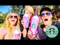 CRAZIEST STARBUCKS TASTE TEST! (UNICORN FRAPPUCCINO)