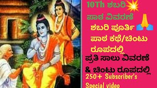 10ನೇ ತರಗತಿಯ 1ನೇ ಪಾಠ ಶಬರಿ ಪಾಠ ಪ್ರತಿ ಸಾಲುಕಥೆ ರೂಪದಲ್ಲಿ🔥ಶಬರಿ ಪೂರ್ತಿ ಕಥೆ📚ಚಿಂಟು ರೂಪದಲ್ಲಿ💥{ಕನ್ನಡದಲ್ಲಿ}ಚಿಂಟು