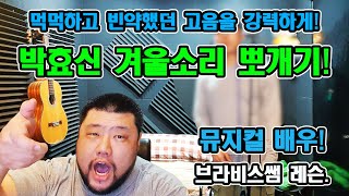 [보컬킹] 두성덕후 브라비스쌤/박효신/겨울소리/뮤지컬배우 레슨/빠싸죠/핵두성