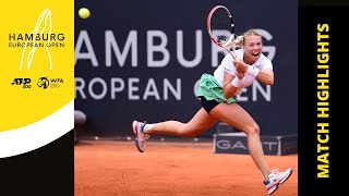 HEO2022 /// WTA SF /// MATCH HIGHLIGHTS Anett Kontaveit vs. Anastasia Potapova