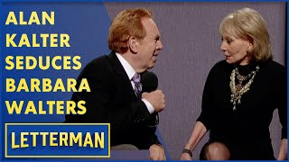 Alan Kalter Celebrity Interview With Barbara Walters | Letterman