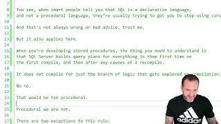 All About SQL Server Stored Procedures: Conditional Logic