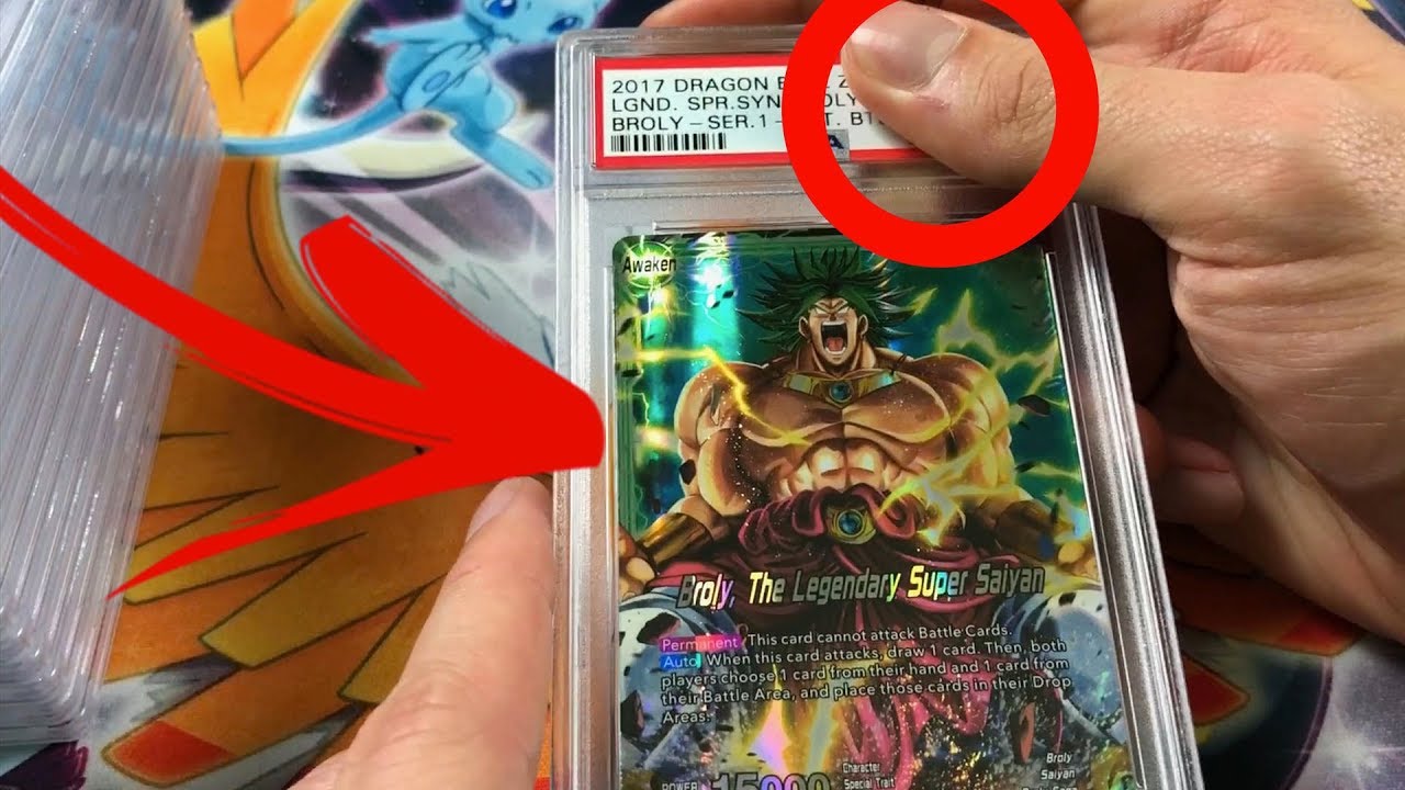 WORLD'S FIRST PSA GRADED DRAGON BALL SUPER CARD GAME RETURN! - YouTube