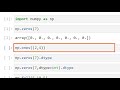 【毎日python】pythonで全ての要素が0や１の配列を作成する方法｜numpy.zeros ones