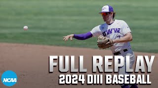 2024 NCAA DIII baseball championship series Game 2 | FULL REPLAY