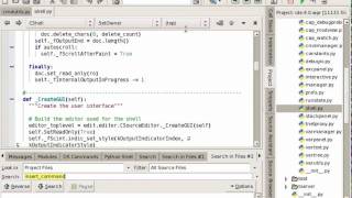 Layout and Basic Configuration in Wing IDE