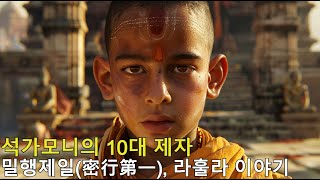 밀행제일(密行第一) 라훌라 ( 나후라 존자 ), 석가모니의 10대 제자 이야기 #story  #불교  #buddha