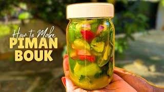 Comment faire du Piman Bouk (sauce piquante haïtienne)