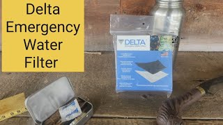 Delta Emergency Water Filter